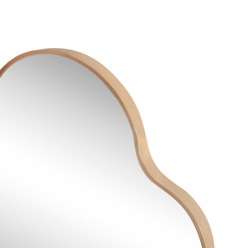 Alora 24 in. W x 36 in. H Medium Top Arch Metal Framed Wall Mounted Mirror