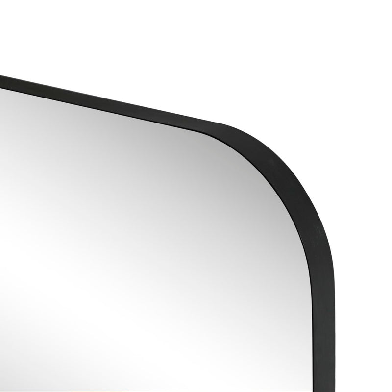 Aleria 24 in. W x 36 in. H Medium Rounded Rectangular Metal Framed Wall Mounted Mirror