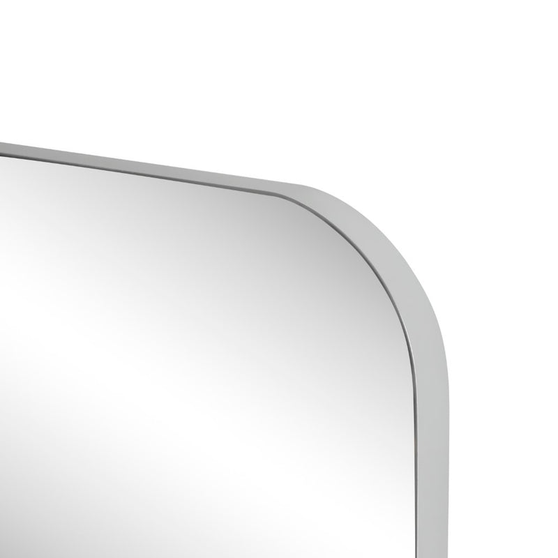 Aleria 24 in. W x 36 in. H Medium Rounded Rectangular Metal Framed Wall Mounted Mirror