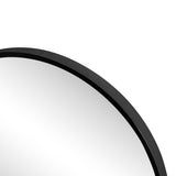 Arjen 3-Way 28 in. W x 28 in. H Medium Arch Trifold Adjustable Aluminum Alloy Framed Vanity Mirror for Tabletop and Wall Mount