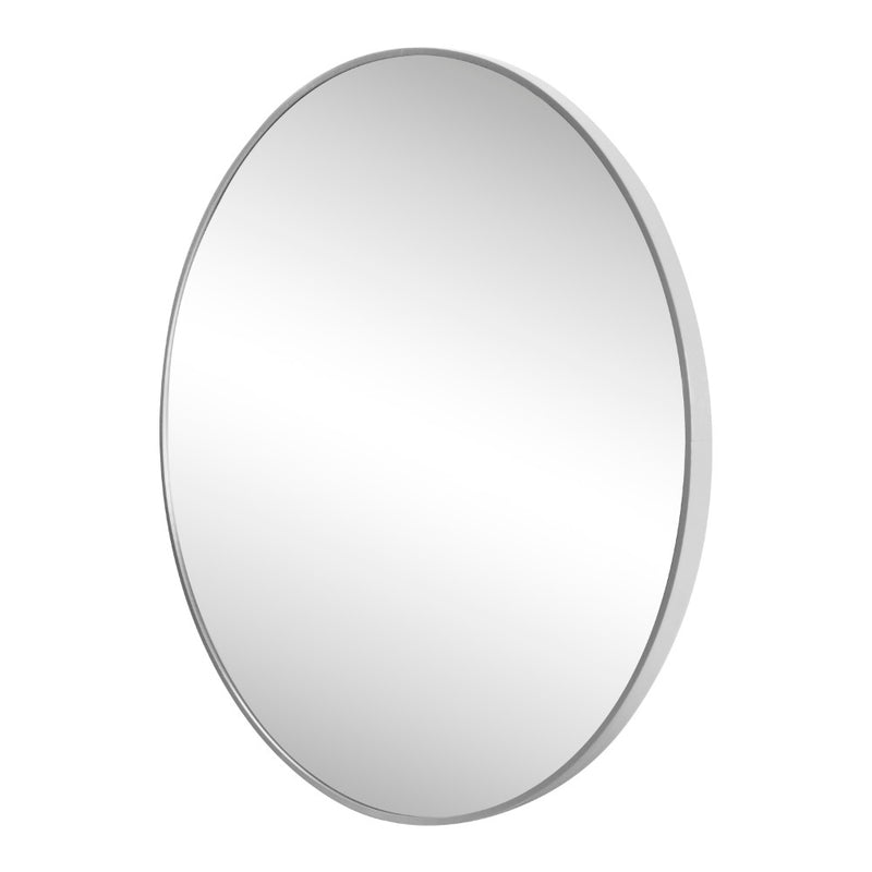 Eclipse Circle Aluminum Alloy Framed Wall Mounted Mirror
