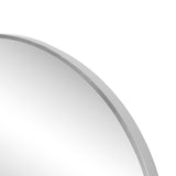 Eclipse Circle Aluminum Alloy Framed Wall Mounted Mirror