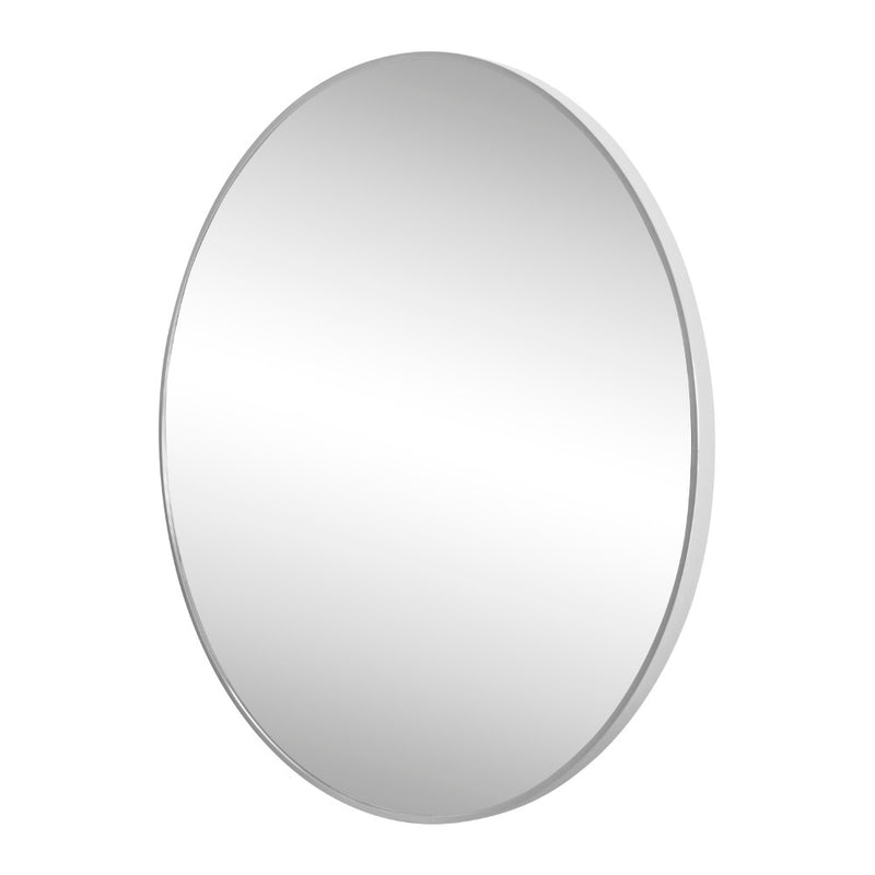 Eclipse Circle Aluminum Alloy Framed Wall Mounted Mirror