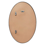Ellipse 24 in. W x 36 in. H Medium Oval Aluminum Alloy Framed Wall Mounted Mirror