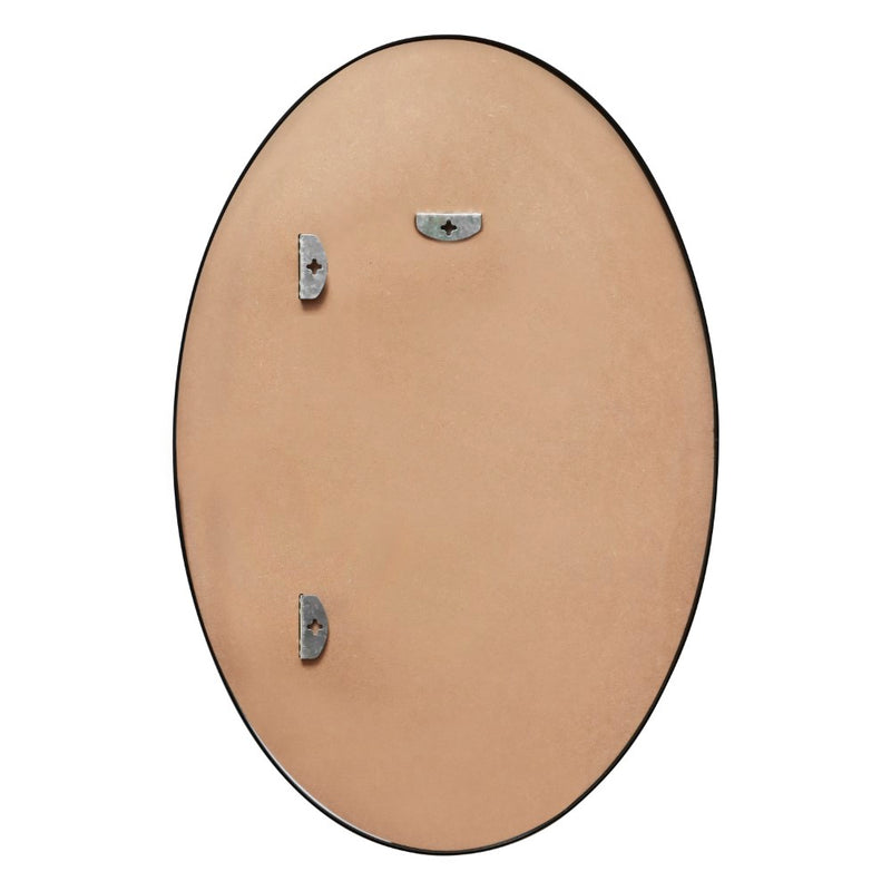 Ellipse 24 in. W x 36 in. H Medium Oval Aluminum Alloy Framed Wall Mounted Mirror