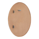 Ellipse 24 in. W x 36 in. H Medium Oval Aluminum Alloy Framed Wall Mounted Mirror