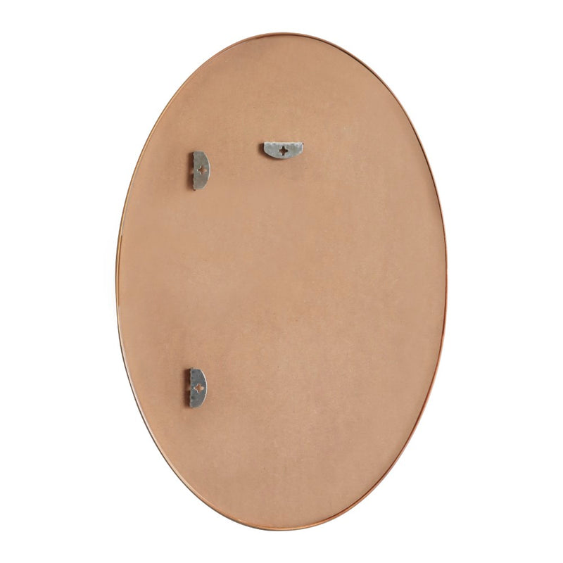 Ellipse 24 in. W x 36 in. H Medium Oval Aluminum Alloy Framed Wall Mounted Mirror
