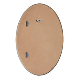Ellipse 24 in. W x 36 in. H Medium Oval Aluminum Alloy Framed Wall Mounted Mirror