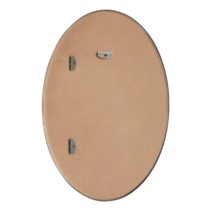 Ellipse 24 in. W x 36 in. H Medium Oval Aluminum Alloy Framed Wall Mounted Mirror