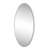 Ellipse 24 in. W x 36 in. H Medium Oval Aluminum Alloy Framed Wall Mounted Mirror