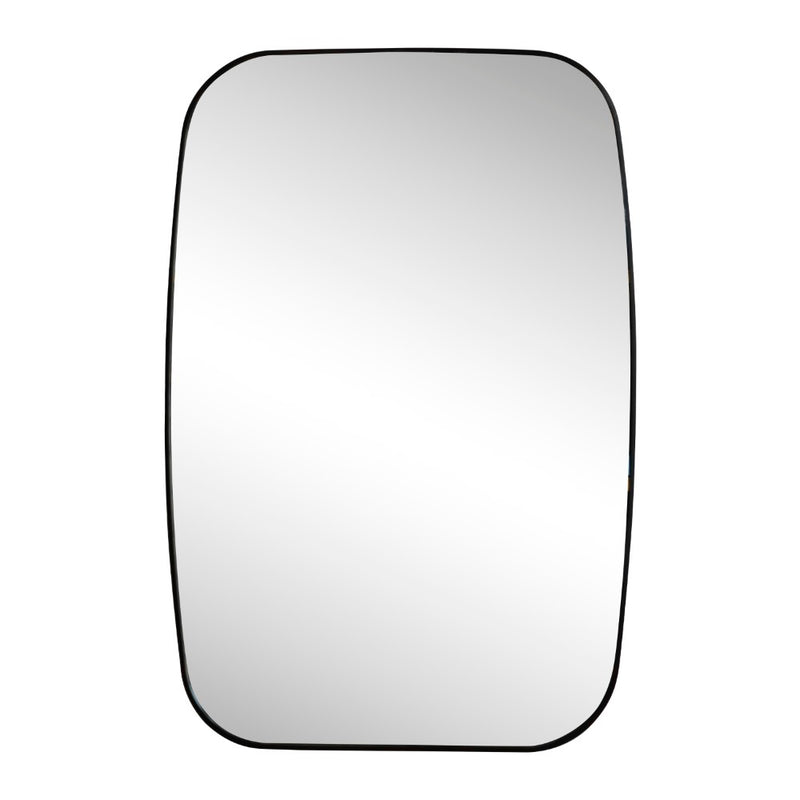 Cassian 24 in. W x 36 in. H Medium Capsule Oblong Oval Aluminum Alloy Framed Wall Mounted Mirror