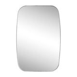 Cassian 24 in. W x 36 in. H Medium Capsule Oblong Oval Aluminum Alloy Framed Wall Mounted Mirror