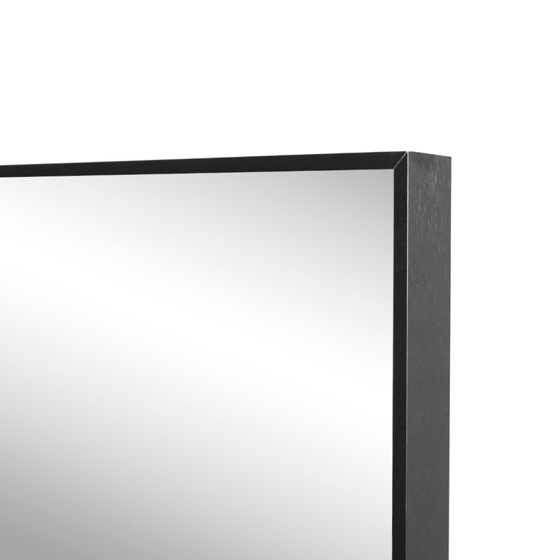 Strait 20 in. W x 59 in. H Large Rectangular Aluminum Alloy Framed Full-Length Wall Mounted Leaner Mirror