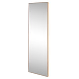 Strait 20 in. W x 59 in. H Large Rectangular Aluminum Alloy Framed Full-Length Wall Mounted Leaner Mirror