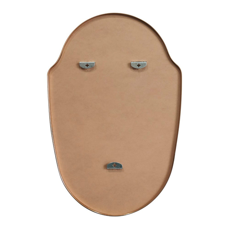 Guardian 24 in. W x 36 in. H Medium Shield Aluminum Alloy Framed Wall Mounted Mirror