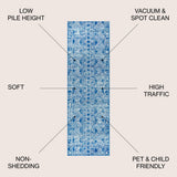 Modern Persian Boho Vintage Tribal Area Rug