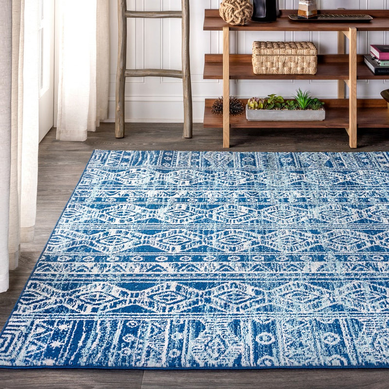 Modern Persian Boho Vintage Tribal Area Rug