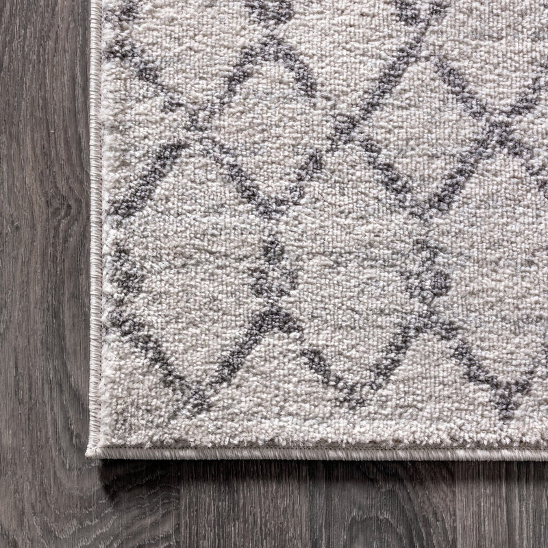 Moroccan Hype Boho Vintage Diamond Area Rug
