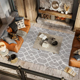 Asilah Ogee Fretwork Area Rug