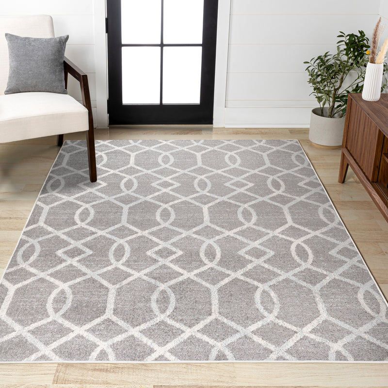 Asilah Ogee Fretwork Area Rug