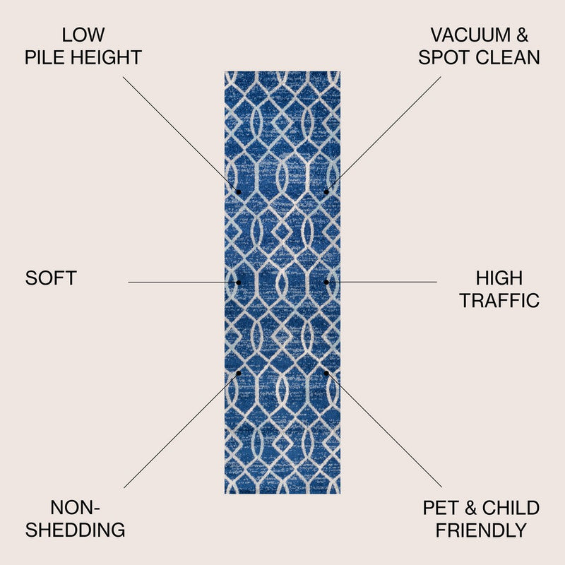 Asilah Ogee Fretwork Area Rug