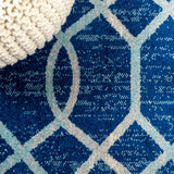 Asilah Ogee Fretwork Area Rug