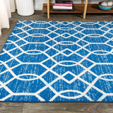 Asilah Ogee Fretwork Area Rug
