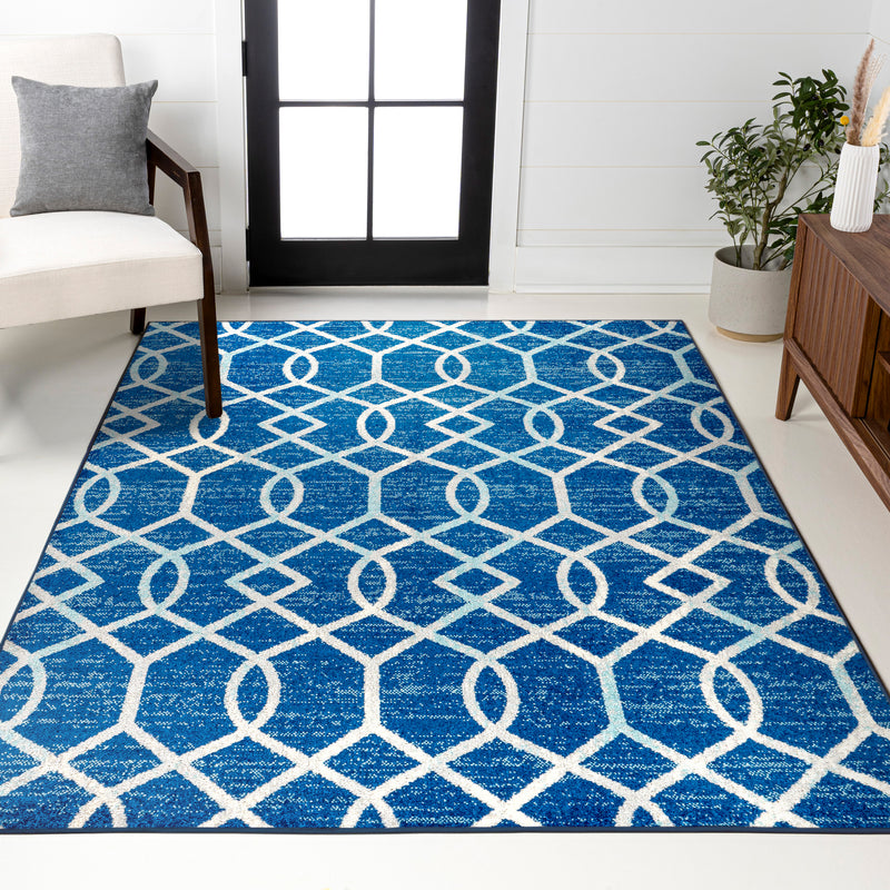 Asilah Ogee Fretwork Area Rug