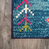 Tribal Love Geometric Area Rug
