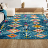 Tribal Love Geometric Area Rug