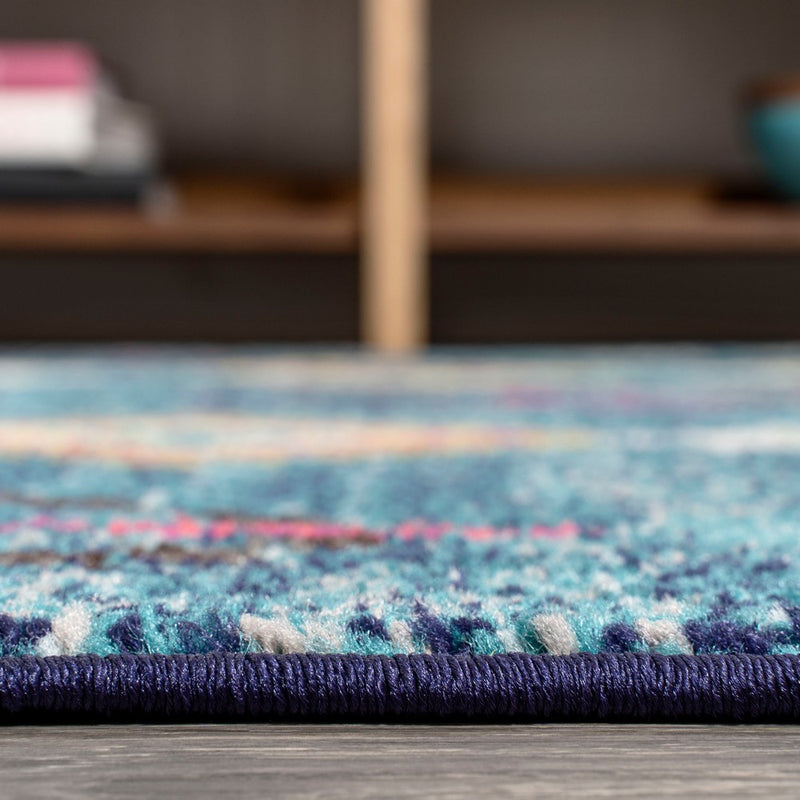 Tribal Love Geometric Area Rug