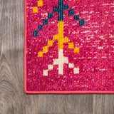 Tribal Love Geometric Area Rug