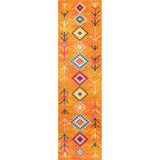 Tribal Love Geometric Area Rug