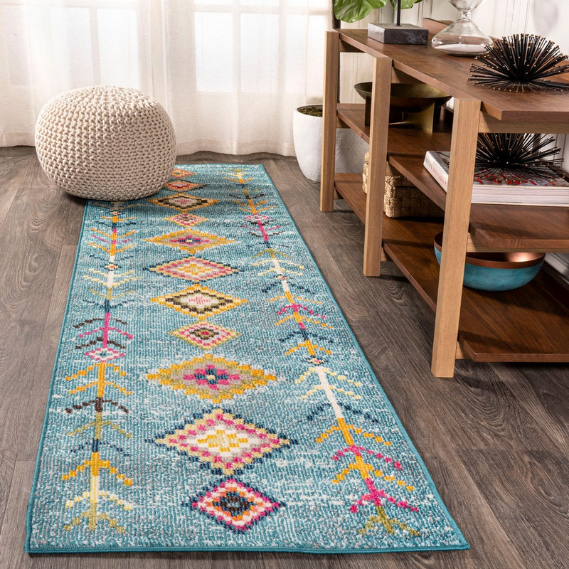 Tribal Love Geometric Area Rug
