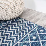 Arta Moroccan Vintage Geometric Rug Area Rug