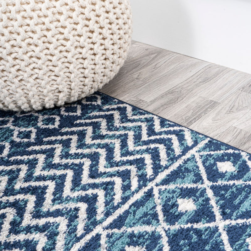 Arta Moroccan Vintage Geometric Rug Area Rug