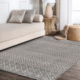 Arta Moroccan Vintage Geometric Rug Area Rug