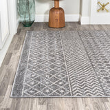 Arta Moroccan Vintage Geometric Rug Area Rug