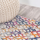 Arta Moroccan Vintage Geometric Rug Area Rug