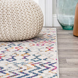 Arta Moroccan Vintage Geometric Rug Area Rug