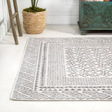 Athens Modern Geometric Boho Rug Area Rug