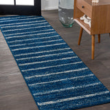 Williamsburg Minimalist Stripe Area Rug