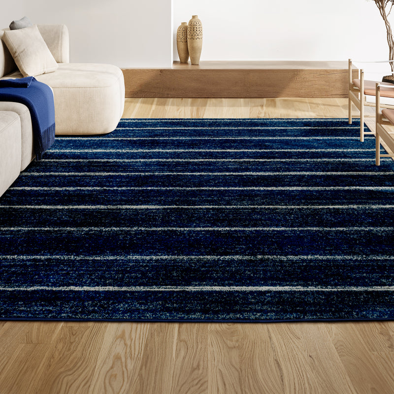 Williamsburg Minimalist Stripe Area Rug