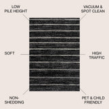 Williamsburg Minimalist Stripe Area Rug