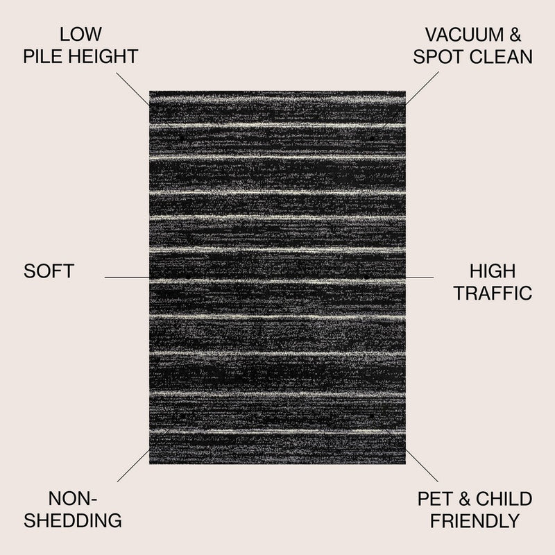 Williamsburg Minimalist Stripe Area Rug
