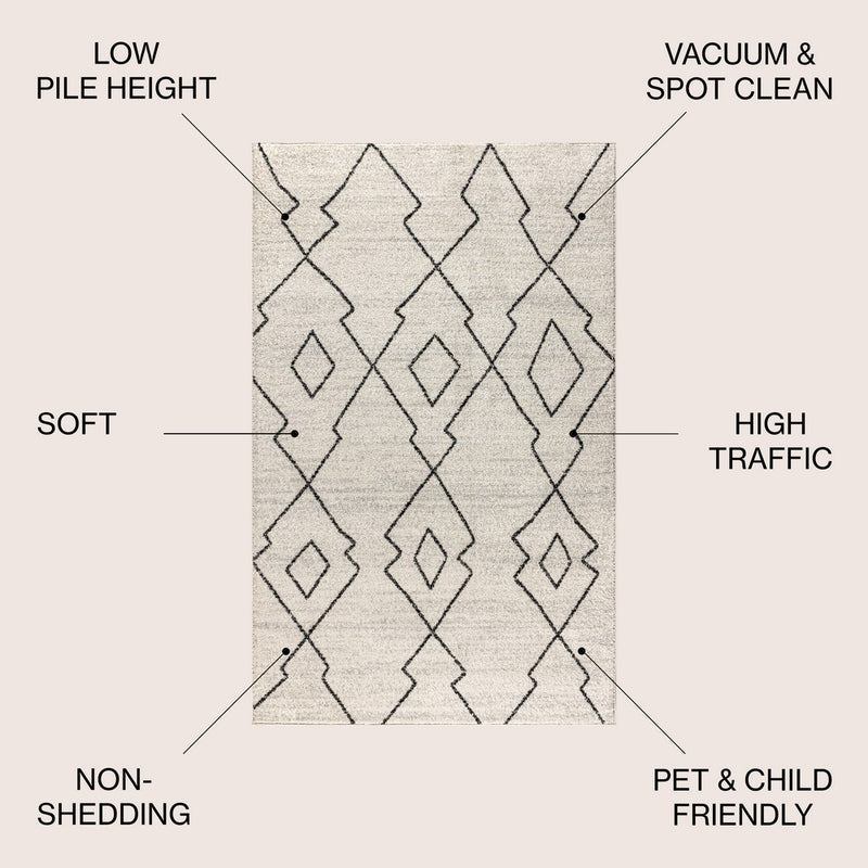 Alia Moroccan Beni Souk Area Rug
