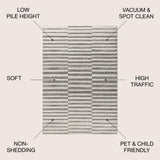 Lyla Offset Stripe Area Rug