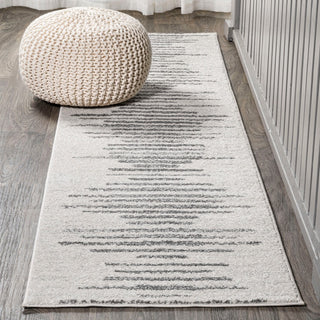 Aya Berber Stripe Geometric Area Rug