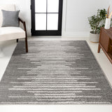 Aya Berber Stripe Geometric Area Rug