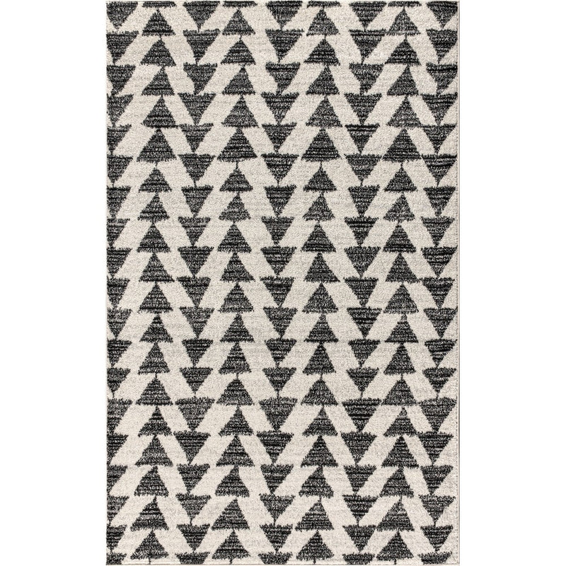 Aisha Moroccan Triangle Geometric  Area Rug